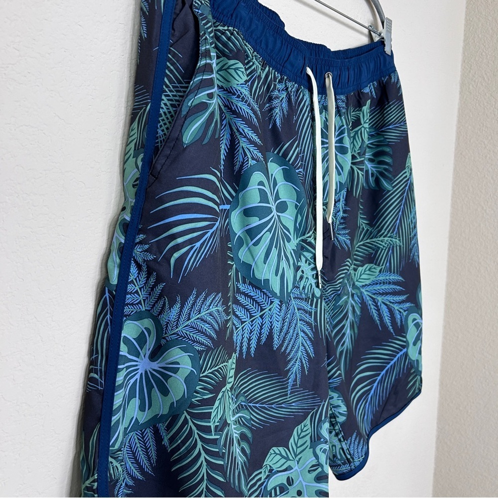Fair Harbor The Anchor Swim Shorts New With Tags size XXXL Navy Evergreen - Picture 4 of 9